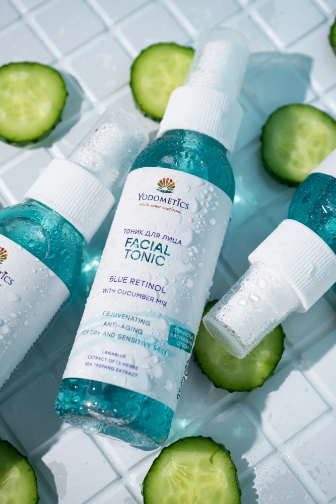 Тоник омолаживающий "Blue Retinol" Yodometics (Йодометикс), 100 мл - фото2