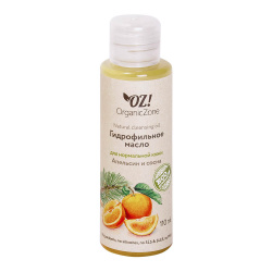 Гидрофильное масло для нормальной и комбинированной кожи "Апельсин и сосна" OZ! OrganicZone, 110 мл - фото