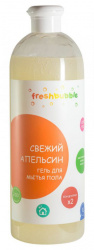 Гель для мытья пола Свежий апельсин Freshbubble, 1000 мл - фото