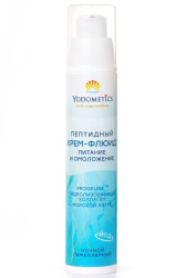 Пептидный крем-флюид ночной ламеллярный "Питание и омоложение" Yodometics (Йодометикс), 50 мл - фото